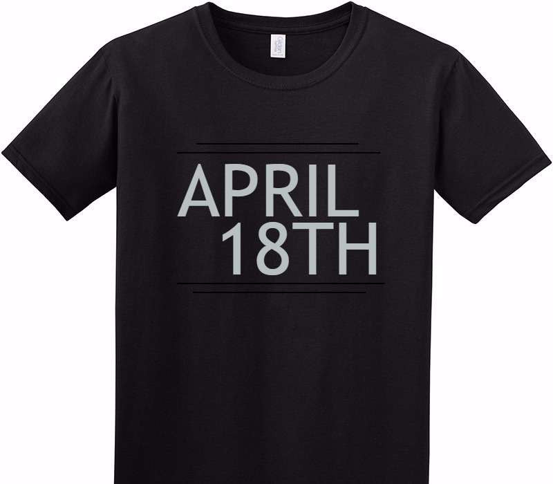 Custom Adult Soft Style 100% Cotton Black T-Shirt