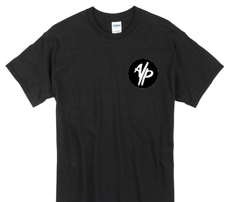 Custom Gildan 100% Cotton Black T-Shirt