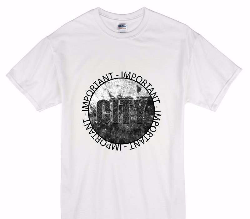 Custom Gildan 100% Cotton White T-Shirt