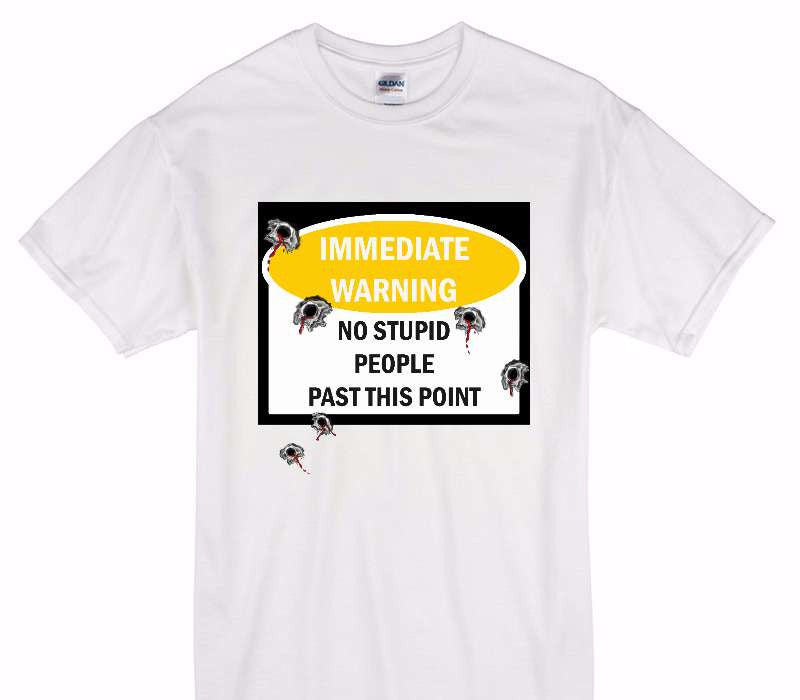 Custom Gildan 100% Cotton White T-Shirt