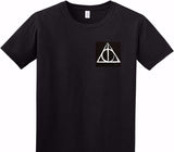 Custom Adult Soft Style 100% Cotton Black T-Shirt