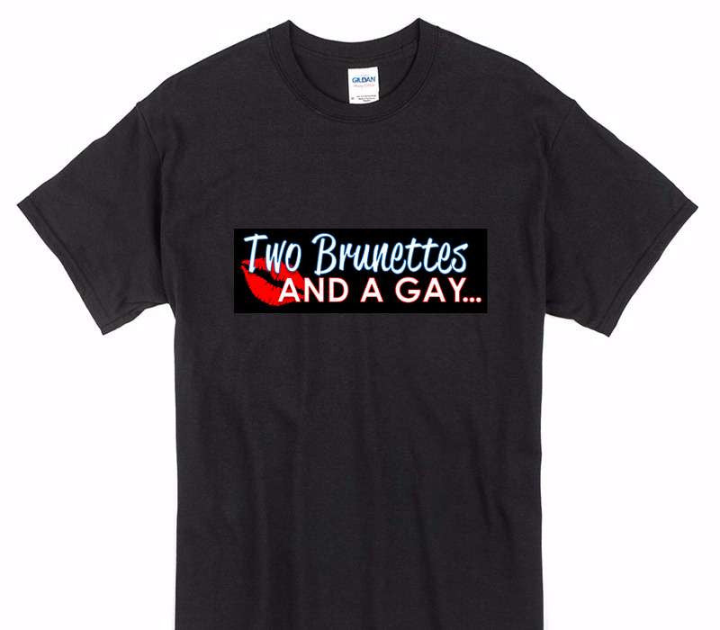 Custom Gildan 100% Cotton Black T-Shirt