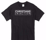 Custom Gildan 100% Cotton Black T-Shirt