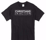 Custom Gildan 100% Cotton Black T-Shirt