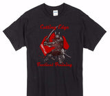 Custom Gildan 100% Cotton Black T-Shirt