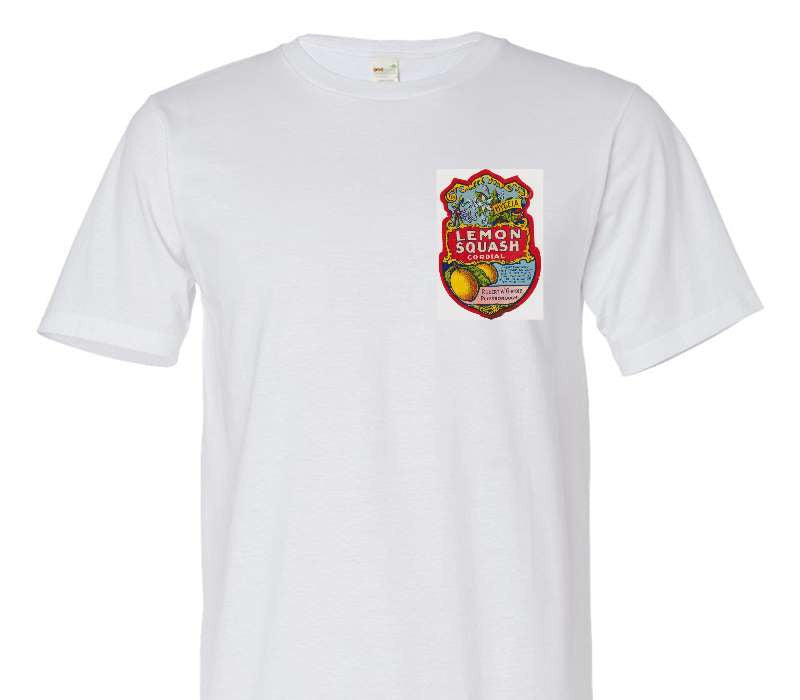 Custom Adult 100% Organic Cotton White T-Shirt