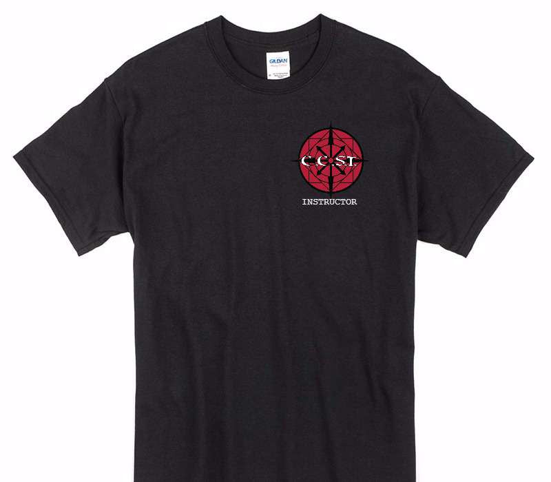 Custom Gildan 100% Cotton Black T-Shirt