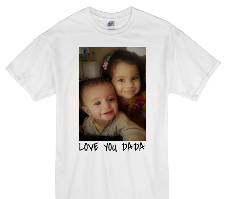 Custom Gildan 100% Cotton White T-Shirt