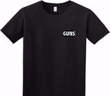 Custom Adult Soft Style 100% Cotton Black T-Shirt