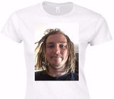 Custom Womens Soft Style 100% Cotton White T-Shirt