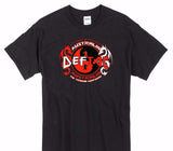 Custom Gildan 100% Cotton Black T-Shirt