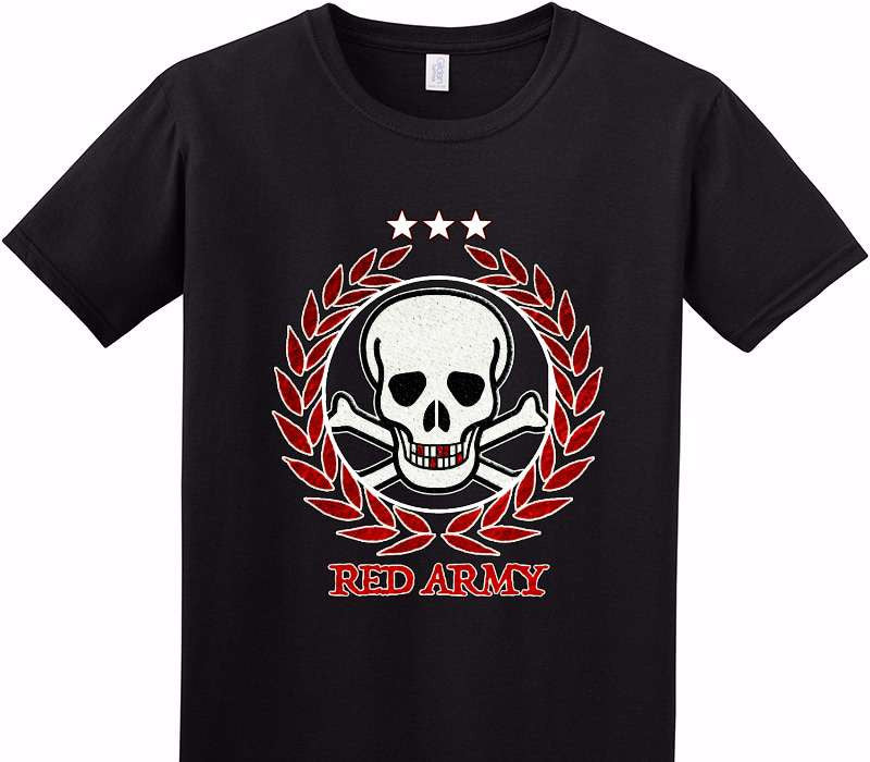 Custom Adult Soft Style 100% Cotton Black T-Shirt