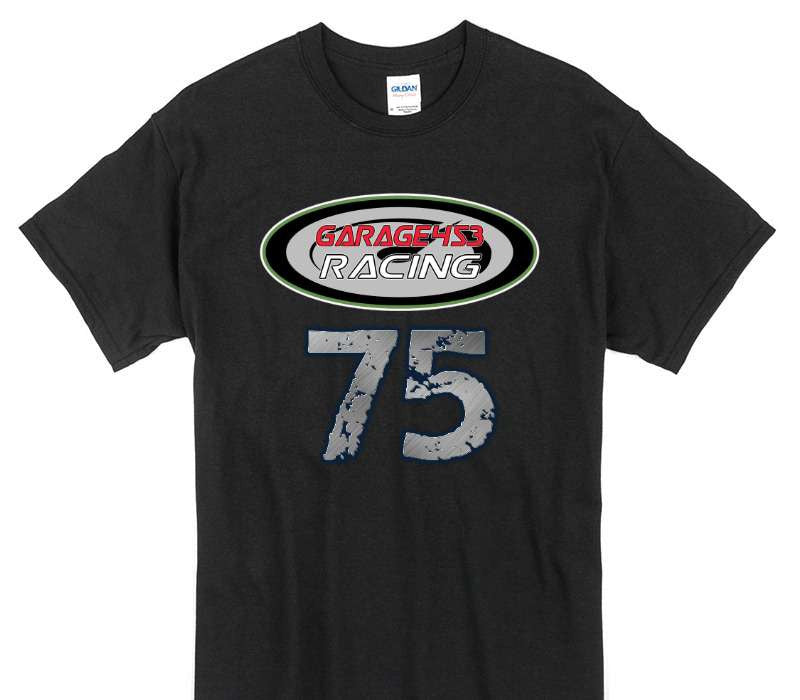 Custom Gildan 100% Cotton Black T-Shirt