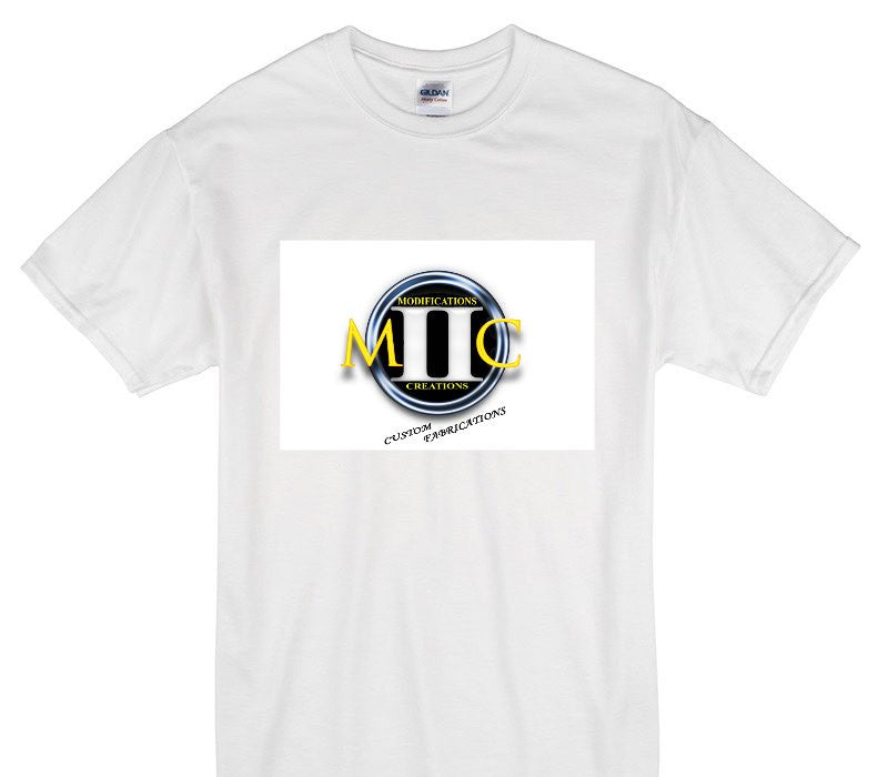 Custom Gildan 100% Cotton White T-Shirt