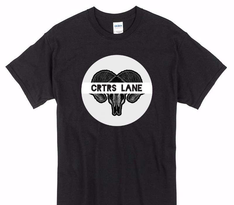 Custom Gildan 100% Cotton Black T-Shirt