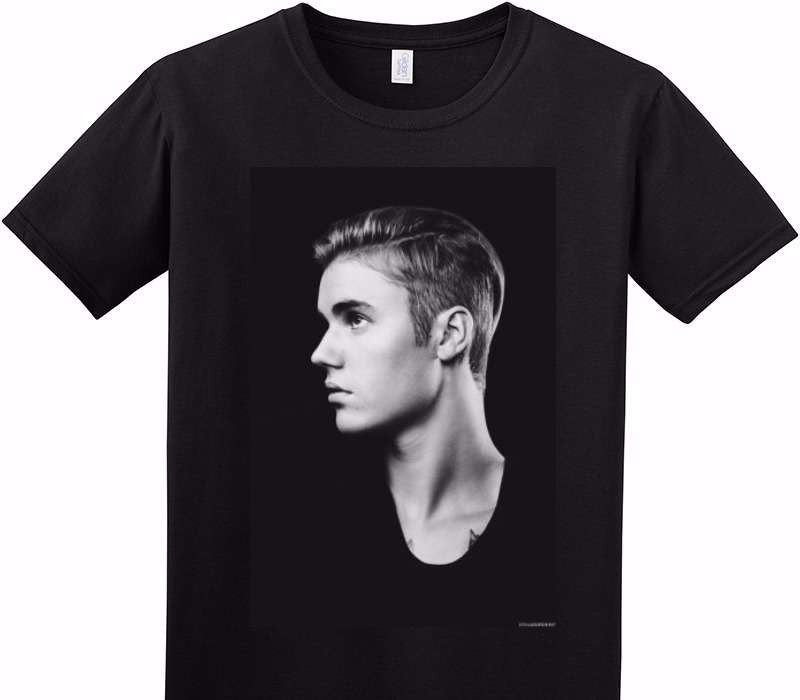 Custom Adult Soft Style 100% Cotton Black T-Shirt