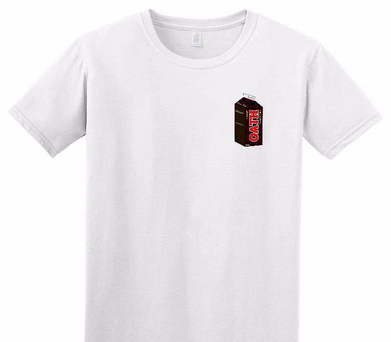 Custom Adult Soft Style 100% Cotton White T-Shirt