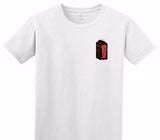 Custom Adult Soft Style 100% Cotton White T-Shirt