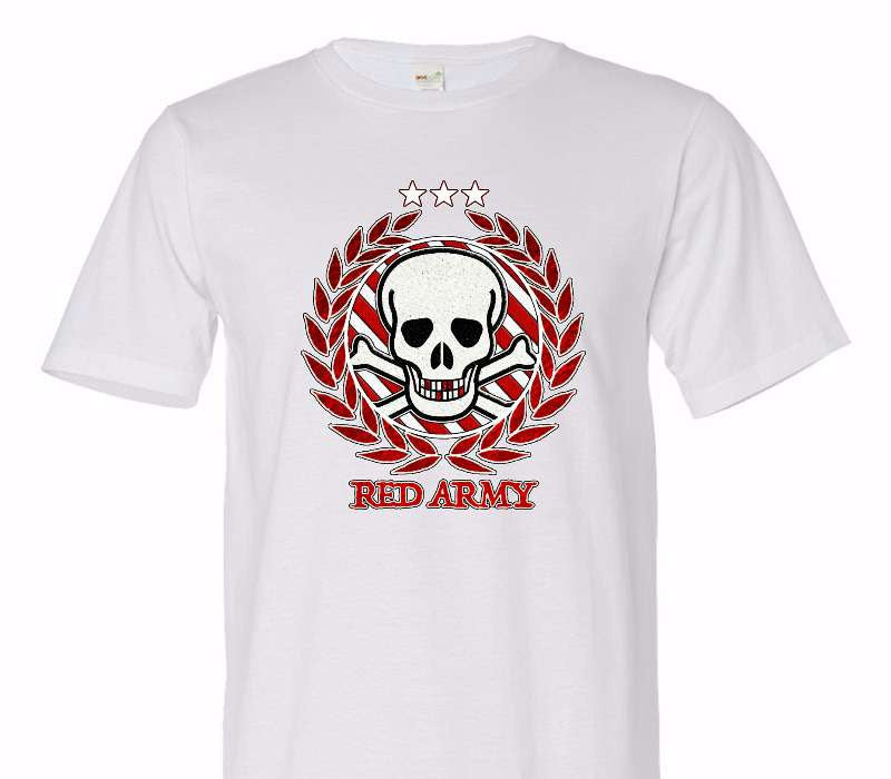 Custom Adult 100% Organic Cotton White T-Shirt