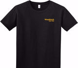 Custom Adult Soft Style 100% Cotton Black T-Shirt