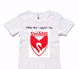 Custom AS Colour White Baby T-Shirt