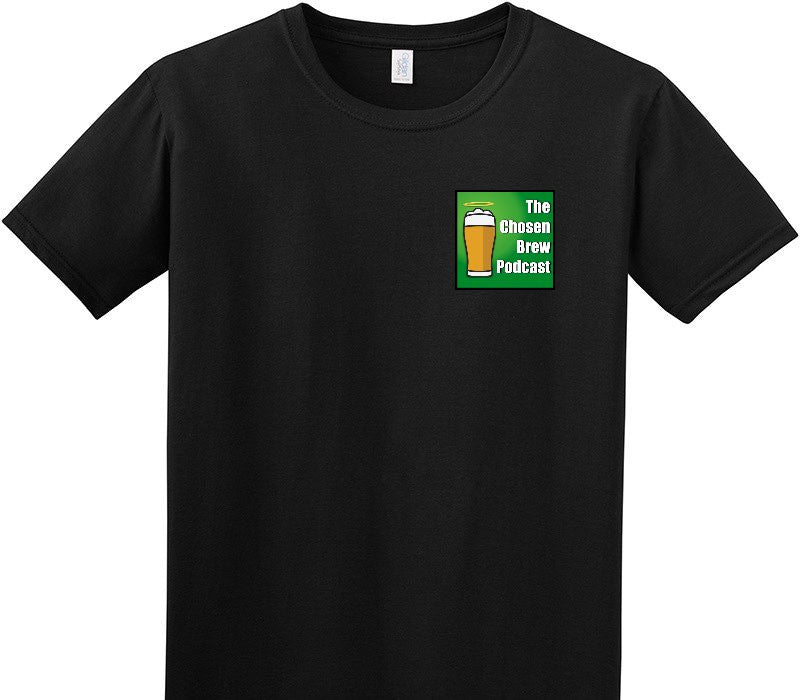 Custom Adult Soft Style 100% Cotton Black T-Shirt