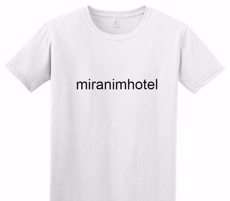 Custom Adult Soft Style 100% Cotton White T-Shirt