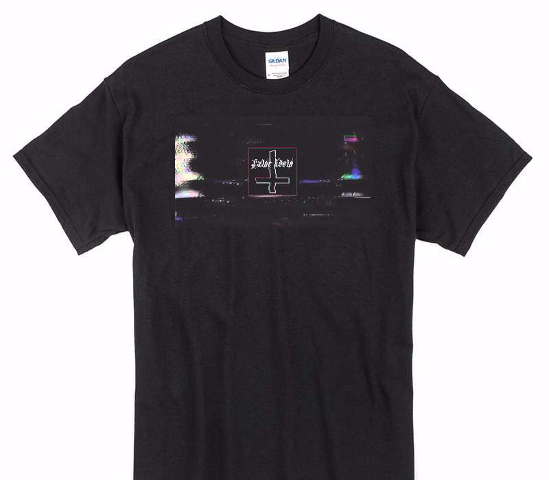 Custom Gildan 100% Cotton Black T-Shirt