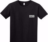 Custom Adult Soft Style 100% Cotton Black T-Shirt