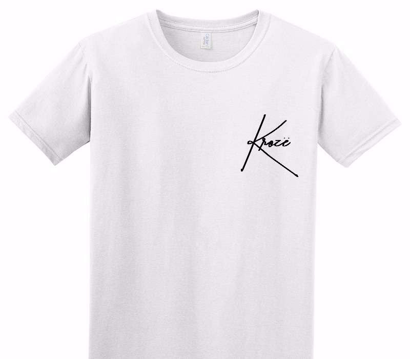 Custom Adult Soft Style 100% Cotton White T-Shirt
