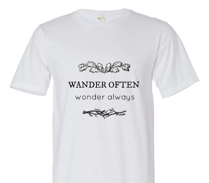 Custom Adult 100% Organic Cotton White T-Shirt