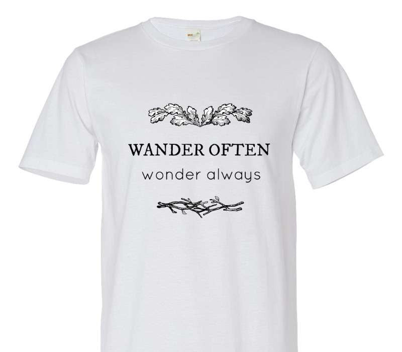 Custom Adult 100% Organic Cotton White T-Shirt