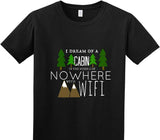 Custom Adult Soft Style 100% Cotton Black T-Shirt