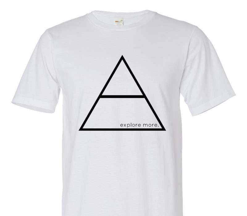 Custom Adult 100% Organic Cotton White T-Shirt