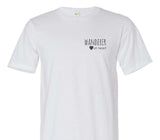 Custom Adult 100% Organic Cotton White T-Shirt
