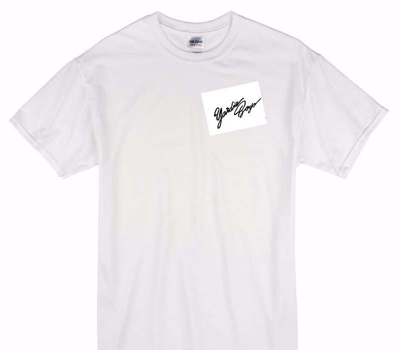 Custom Gildan 100% Cotton White T-Shirt