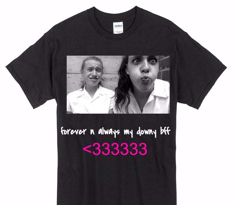 Custom Gildan 100% Cotton Black T-Shirt