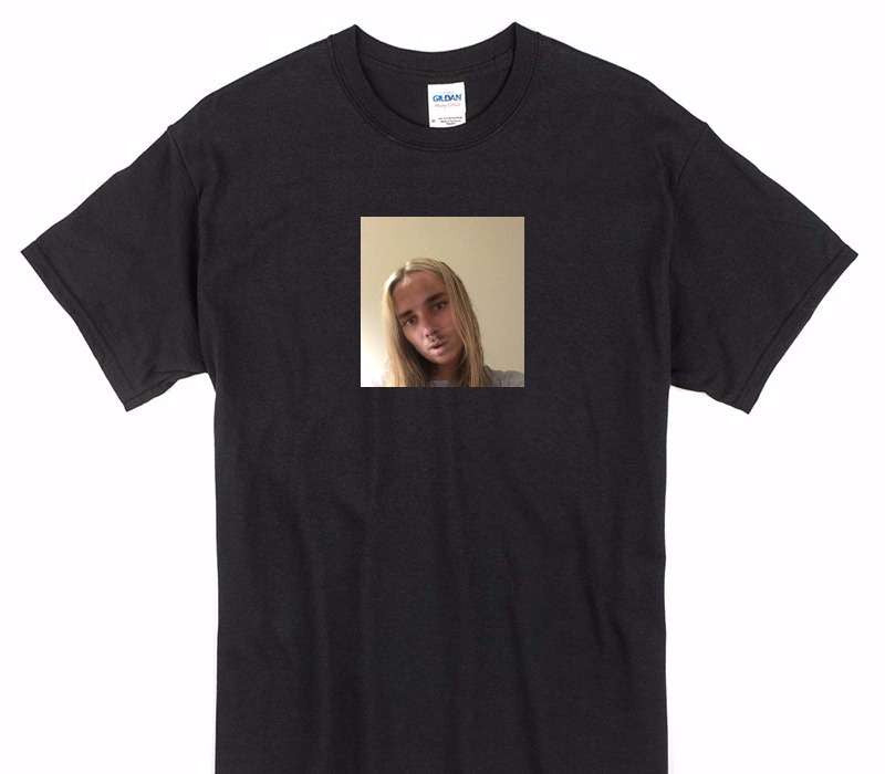 Custom Gildan 100% Cotton Black T-Shirt