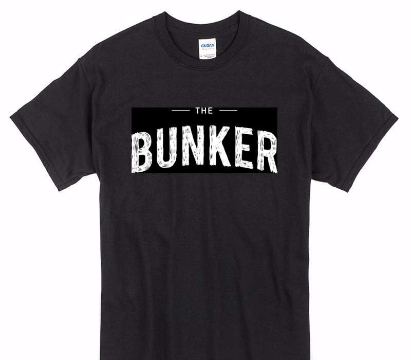 Custom Gildan 100% Cotton Black T-Shirt