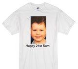 Custom Gildan 100% Cotton White T-Shirt