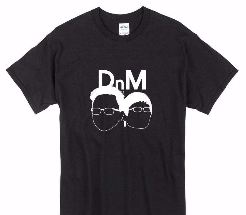 Custom Gildan 100% Cotton Black T-Shirt