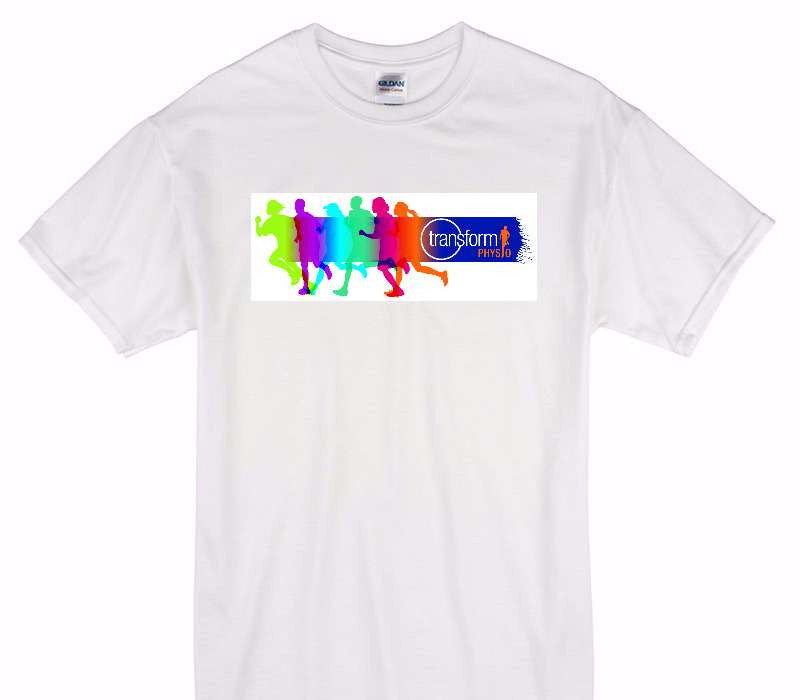 Custom Gildan 100% Cotton White T-Shirt