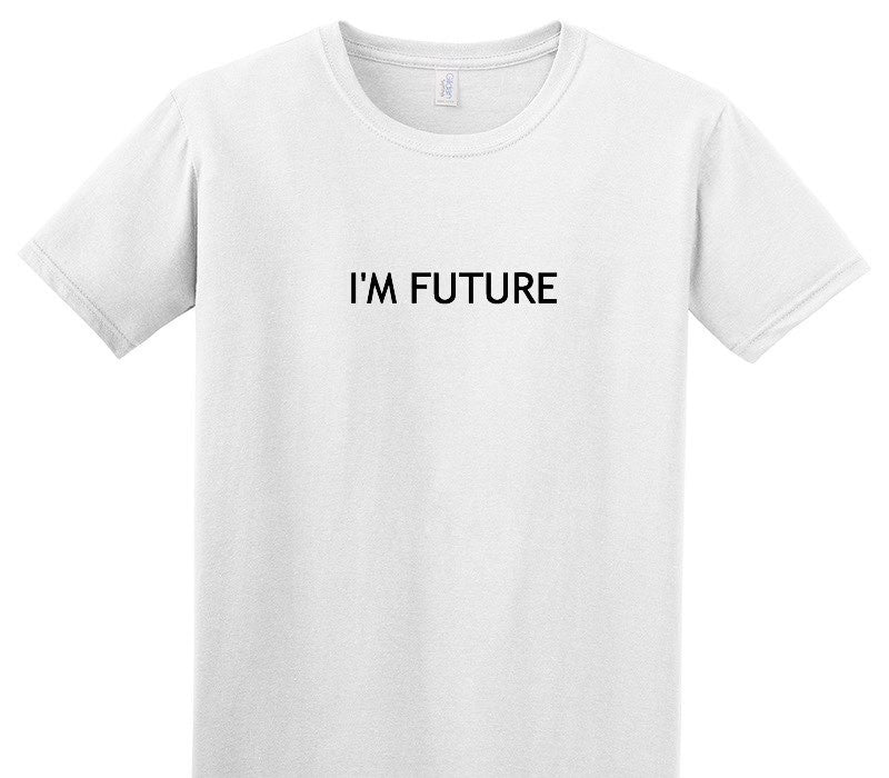 Custom Adult Soft Style 100% Cotton White T-Shirt