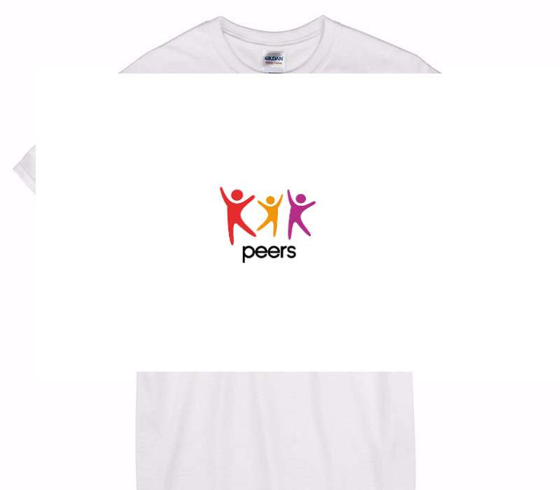 Custom Gildan 100% Cotton White T-Shirt