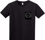 Custom Adult Soft Style 100% Cotton Black T-Shirt