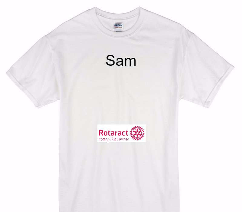 Custom Gildan 100% Cotton White T-Shirt