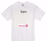 Custom Gildan 100% Cotton White T-Shirt