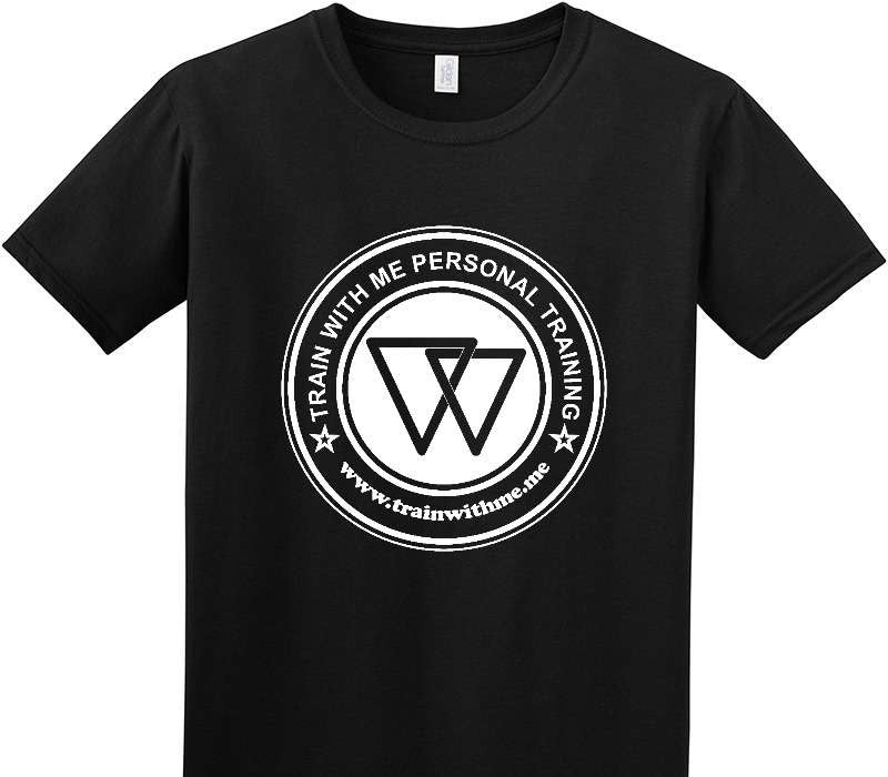 Custom Adult Soft Style 100% Cotton Black T-Shirt
