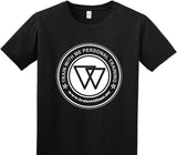 Custom Adult Soft Style 100% Cotton Black T-Shirt