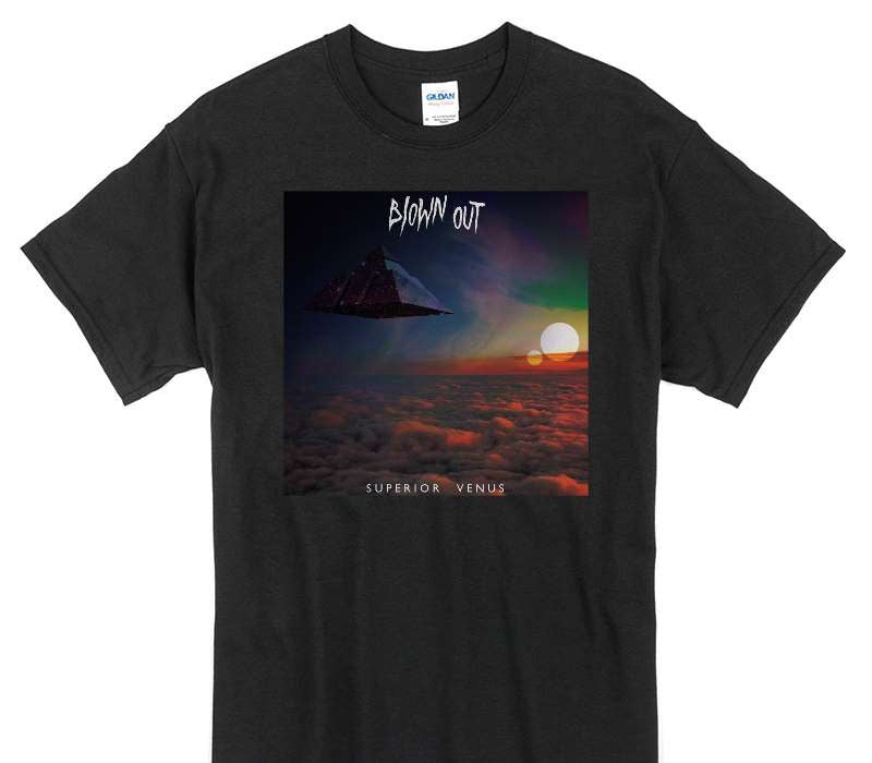 Custom Gildan 100% Cotton Black T-Shirt